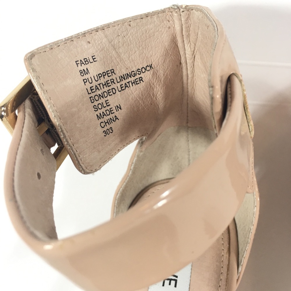 **SOLD** STEVE MADDEN | Fable Stiletto Platform Ankle Strap - Picture 5 of 9